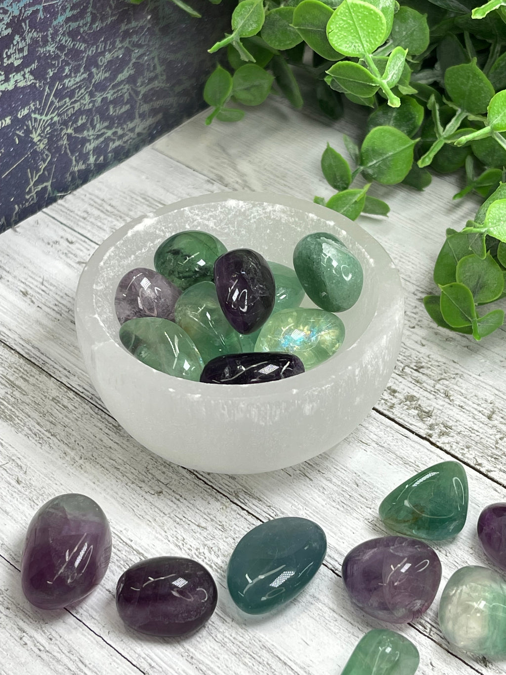 Rainbow Fluorite Tumble