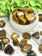 Yellow Tiger's Eye Tumble