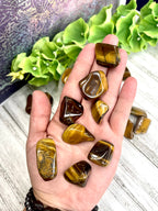 Yellow Tiger's Eye Tumble