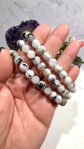 8mm Rainbow Moonstone Bracelet