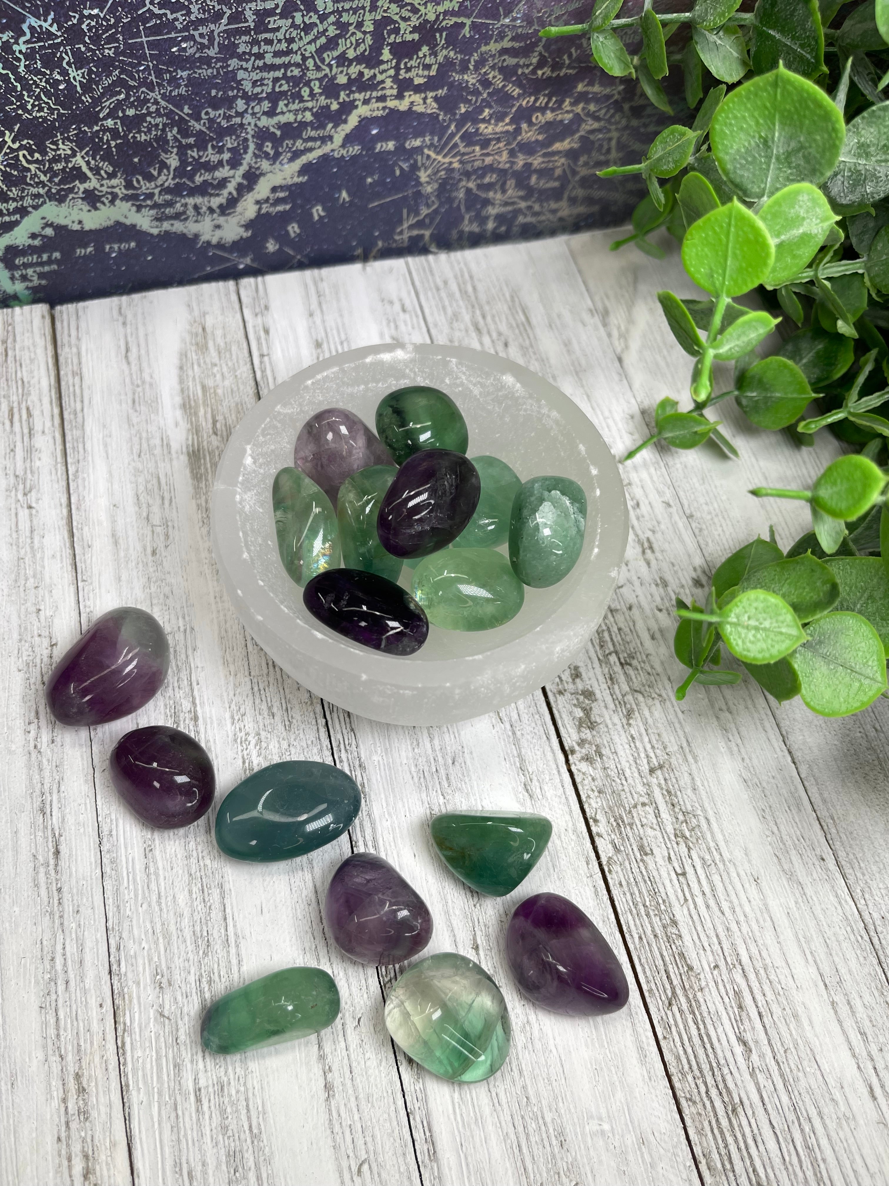 Rainbow Fluorite Tumble
