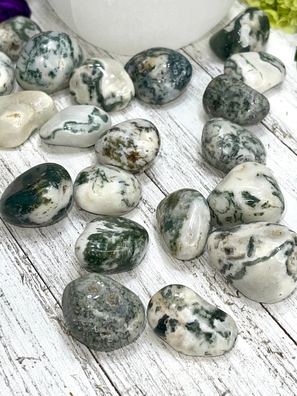 Tree Agate Tumble