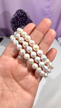 White Freshwater Pearl Bracelet