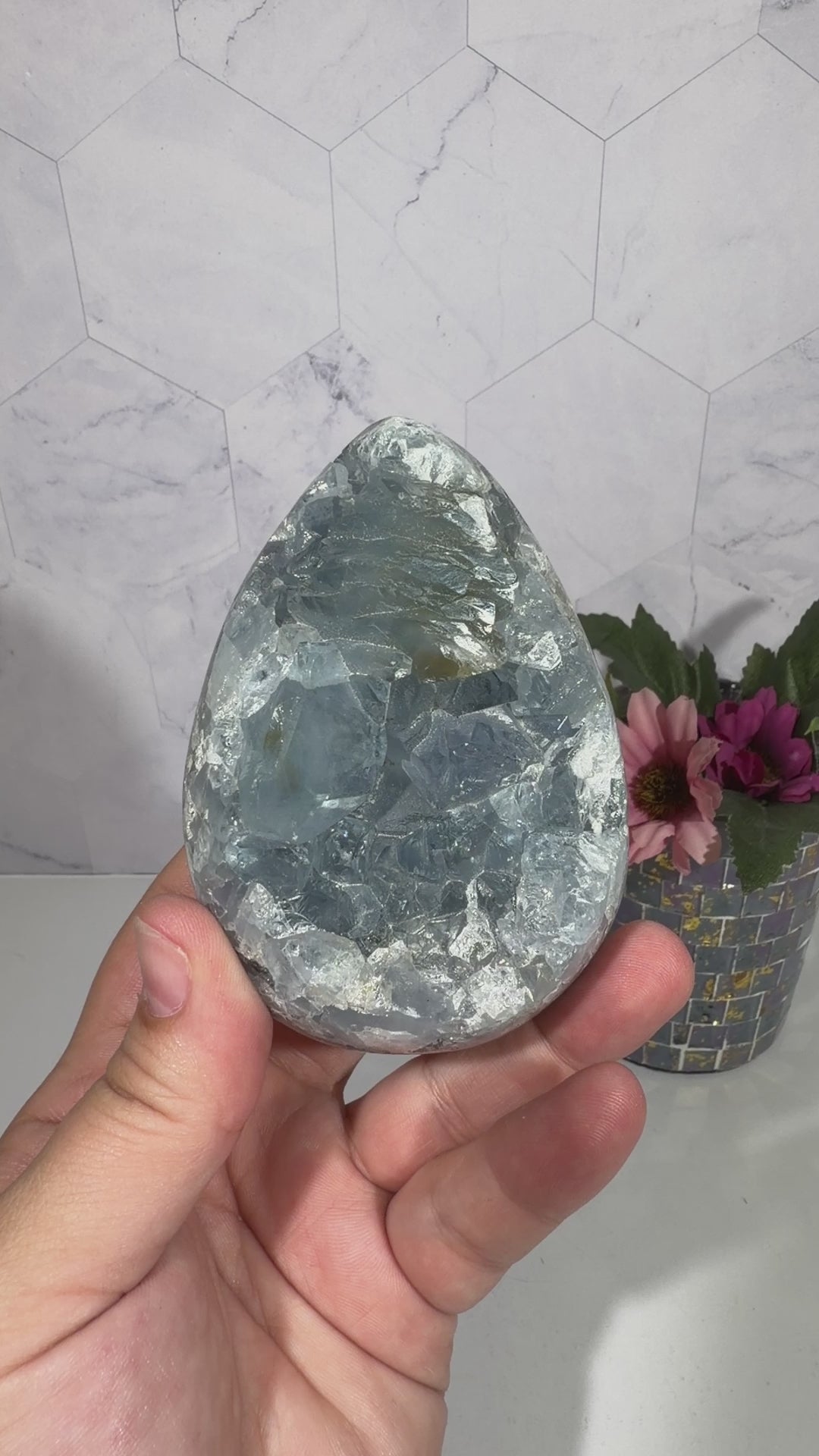 Celestite Egg