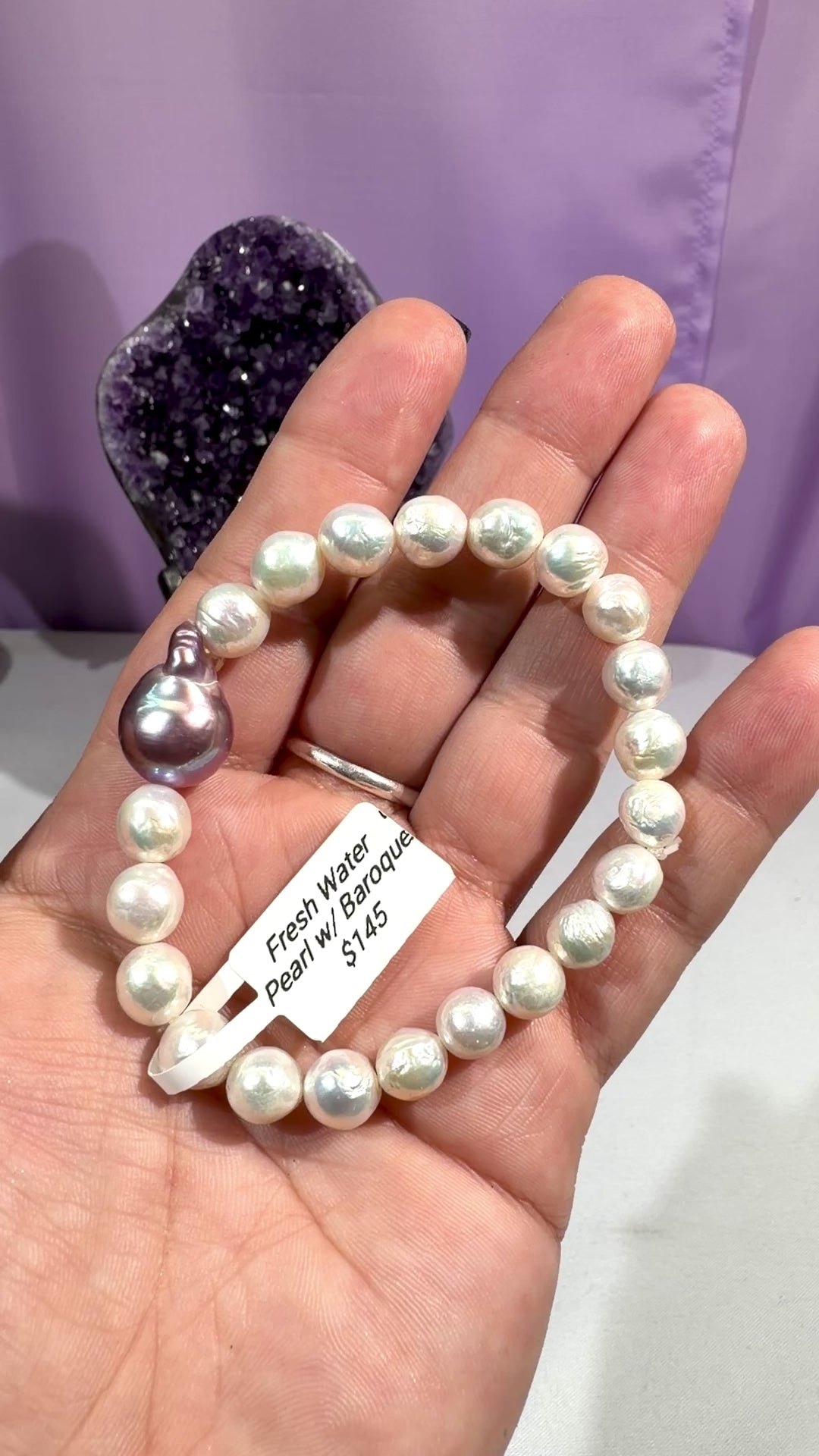 Fresh Water Pearl with Baroque