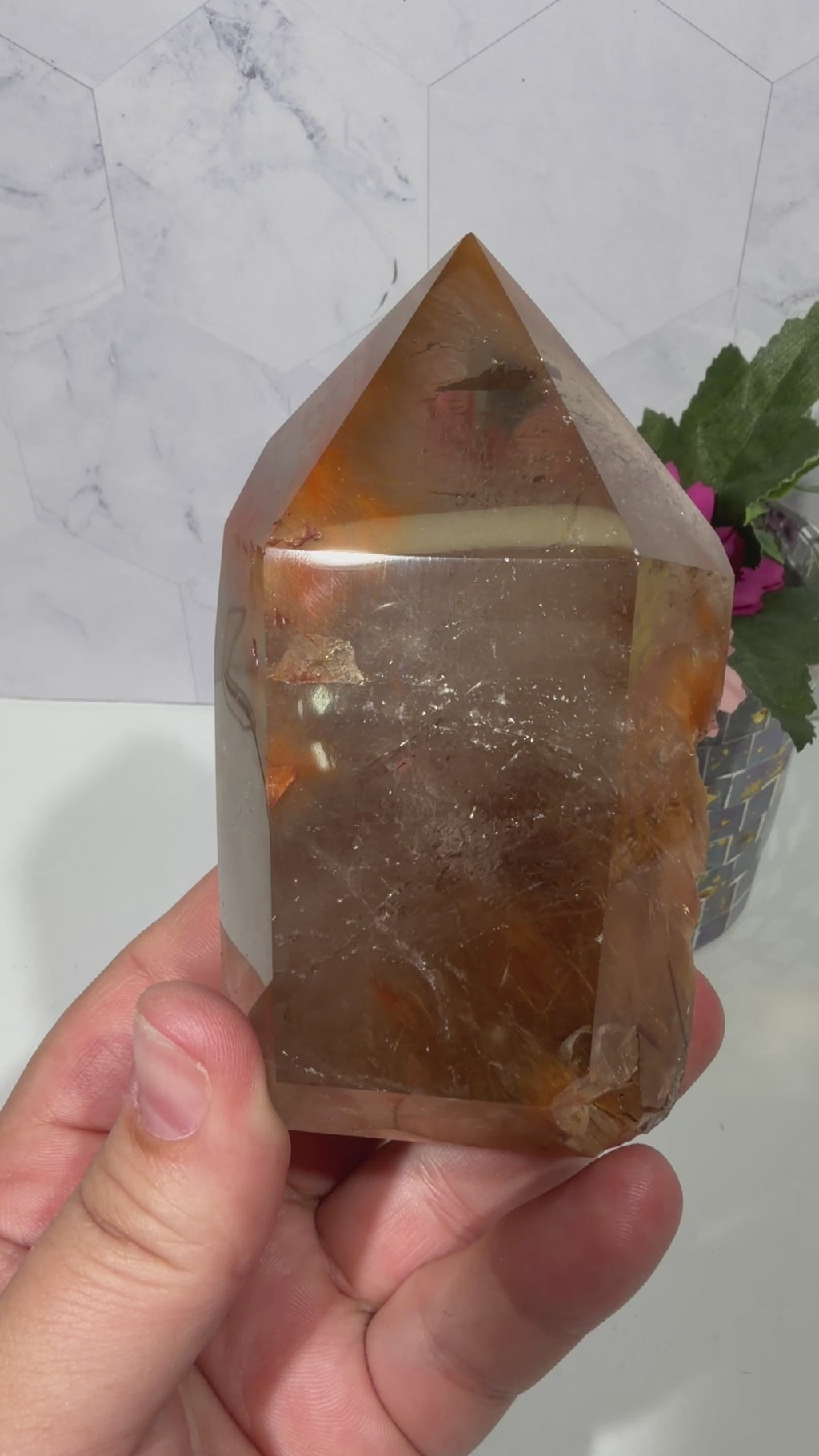 Amphibole Quartz Tower