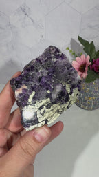 Fluorite with Pyrite from Spain