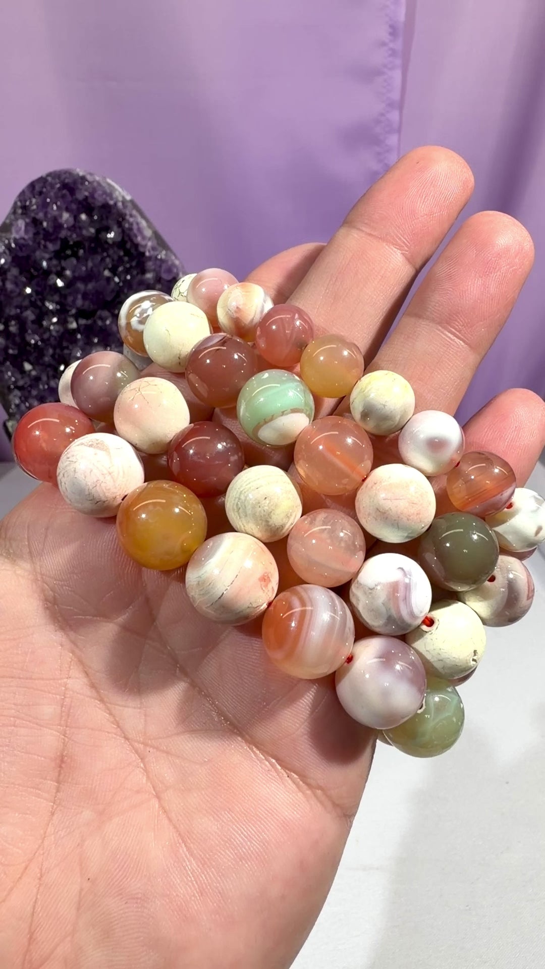 Candy Agate Bracelet - Various Sizes - You Pick