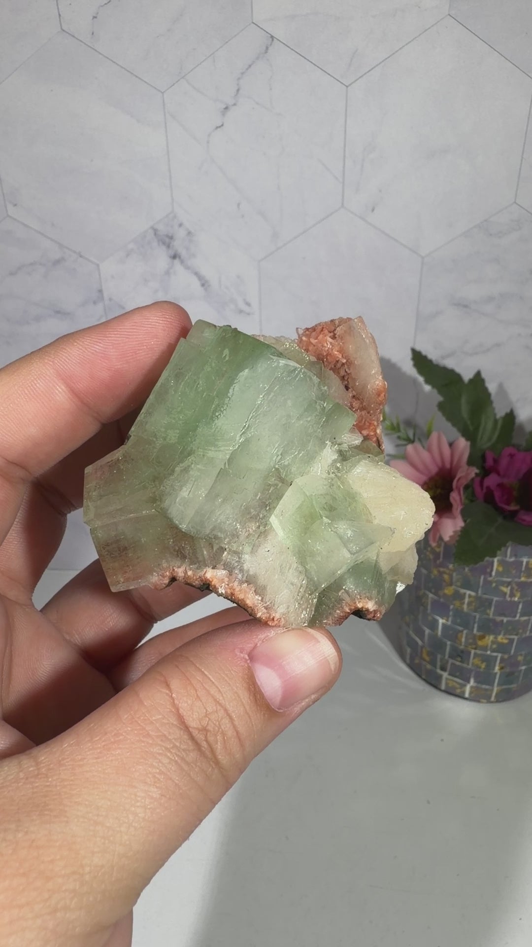 Green Apophyllite A Grade