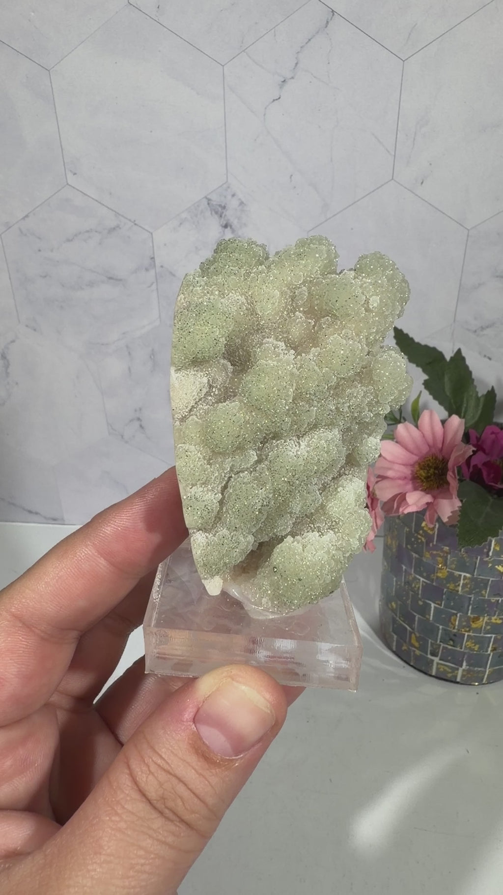 Green Amethyst from Uruguay