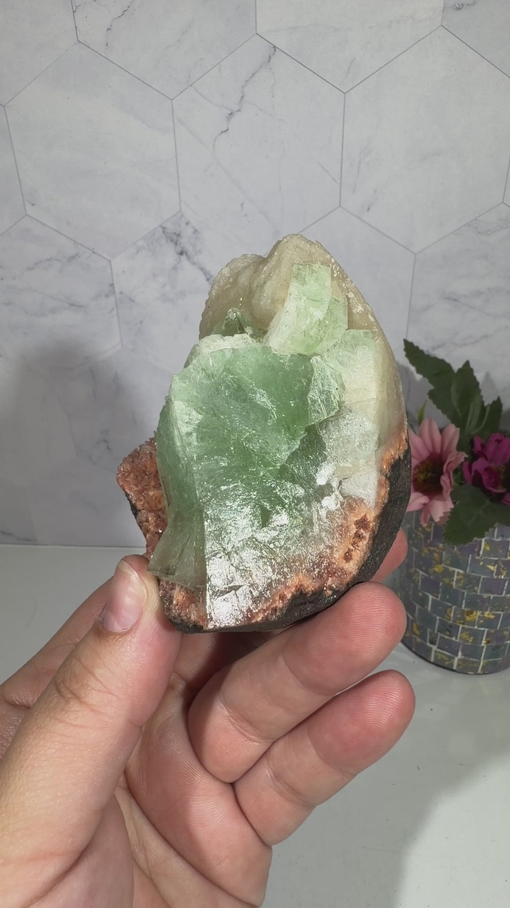 Green Apophyllite A Grade